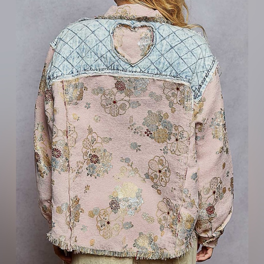 POL Vintage Floral Quilted Bomber - NWT - Picture 2 of 7